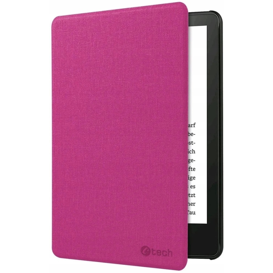 C-Tech C-TECH Protect kate Amazon Kindle PAPERWHITE 2024/COLORSOFT, WAKE/SLEEP funktsioon, paberkaas, roosa – 3