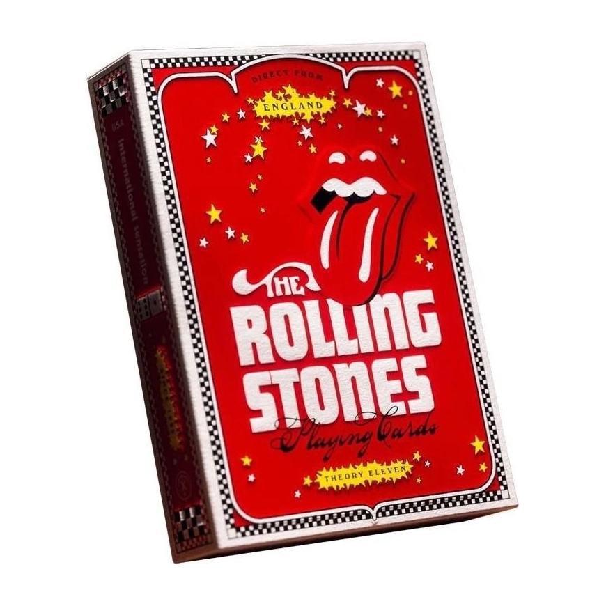 Theory 11 Kolekcionējamās Kārtis - The Rolling Stones Kolekcionējamās Kārtis, 56 Kārtis, Pokera Izmērs 63 x 88 mm