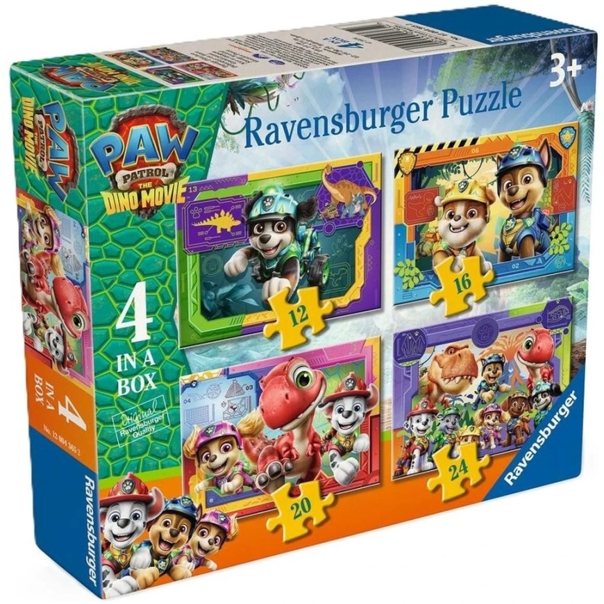 Ravensburger Paw Patrol Dino Movie puzzle 12-16-20-24pcs – 2