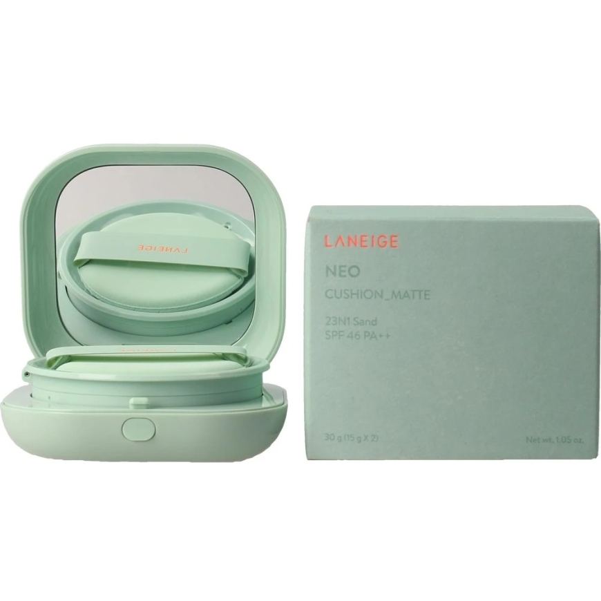 „Laneige Neo“ spilvens „Maquillaje Mate“ 23n1 – smilšu krāsā, 15 g