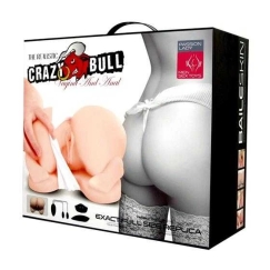 Crazy Bull Double Anal and Vaginal Vibrating Masturbator
