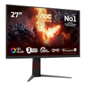 AOC G4 Q27G4ZD computer monitor 67.3 cm (26.5") 2560 x 1440 pixels Quad HD QD-OLED Black, Red