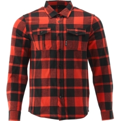 Toya Sa Poland Vyriški flaneliniai marškiniai raudoni | 100% medvilnė | 2XL dydis (YT-78804)