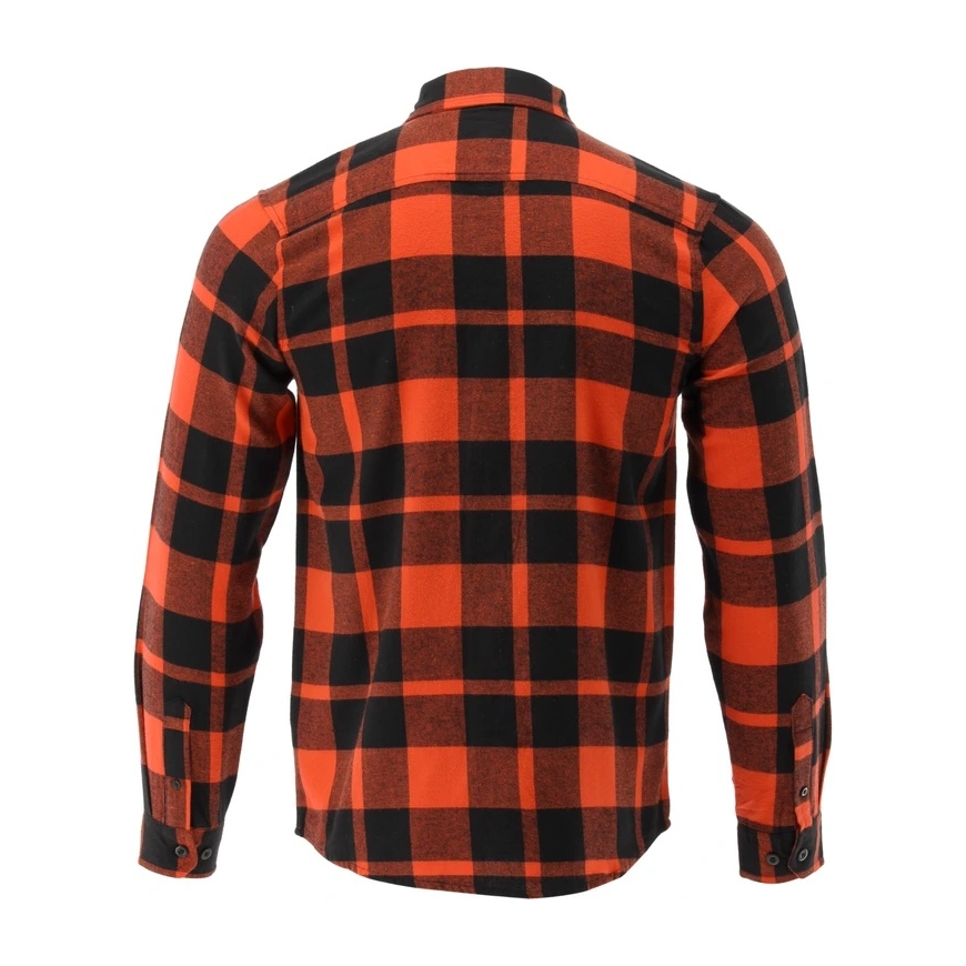 Toya Sa Poland Meeste flanellsärk punane | 100% puuvill | Suurus 2XL (YT-78804) – 4