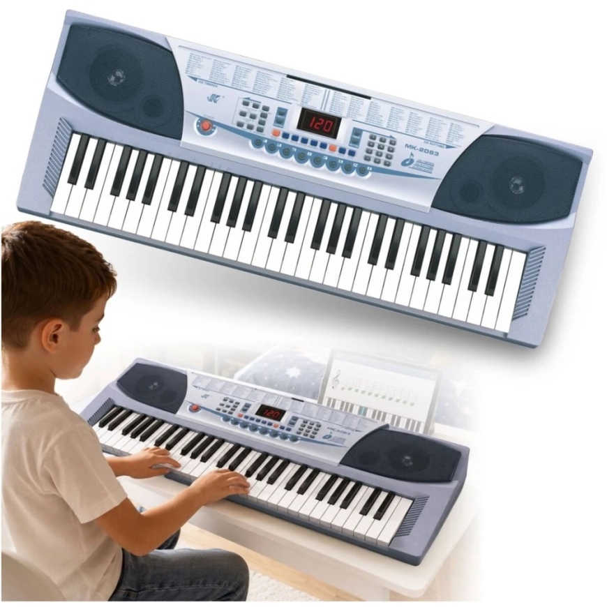 MK 2083 Keyboard electronic educational portable – 3