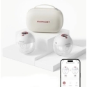 Momcozy M5 krūties pompa su programėlės valdymu – dvigubas rinkinys Raudona