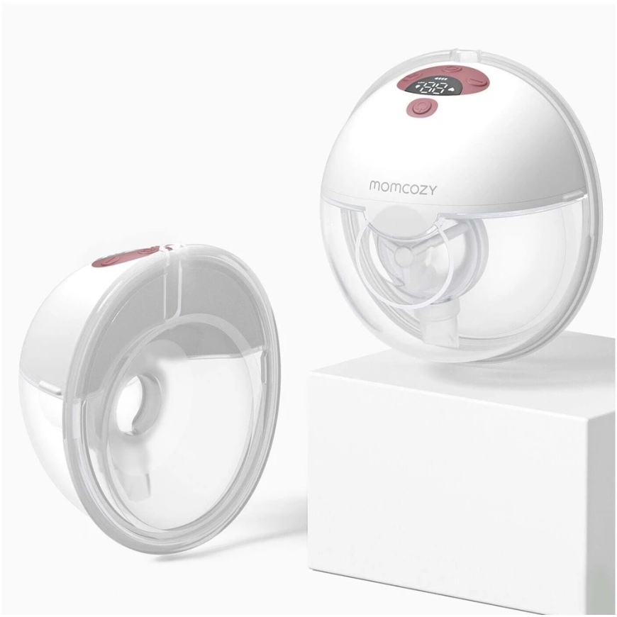 Momcozy M5 rintapumppu sovellushallinnalla – kaksoispaketti Punainen – 4