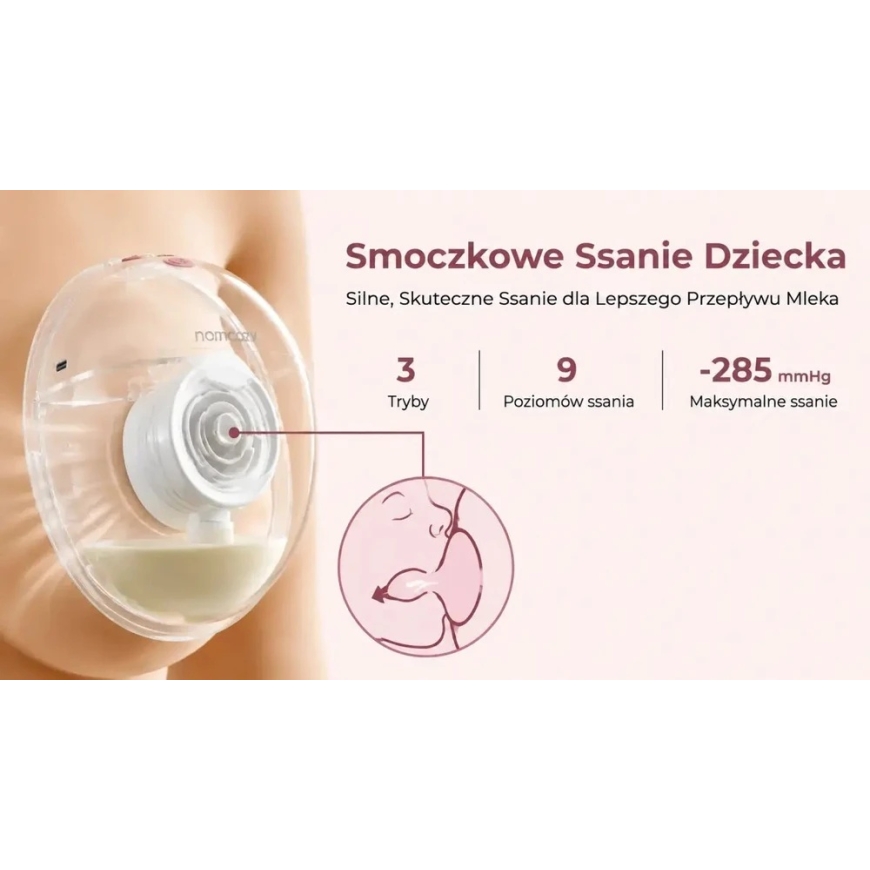 Momcozy M5 krūts piensūcēja ar lietotnes kontroli – divkāršs komplekts Sarkans – 5