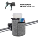 Titanium Baby "Thermo 2-in-1" muki- ja puhelinpidike lasten vaunuille Titanium Baby "Thermo 2-in-1" muki- ja puhelinpidike lasten vaunuille