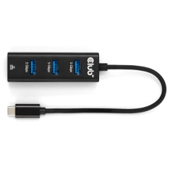 CLUB3D CSV-1549 jaotur USB tüüp-C 5000 Mbit/s Must