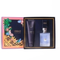 Versace komplekts: Pour Homme Eau De Toilette Vīriešiem, 100 ml + Pour Homme Duša želeja Matu un ķermeņa kopšanai Visu ādas tipu