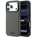 Tumi Carbon MagSafe -kotelo iPhone 18 Pro Max / 17 Pro Max:lle, antrasiitin väri Tumi Carbon MagSafe -kotelo iPhone 18 Pro Max / 17 Pro Max:lle, antrasiitin väri