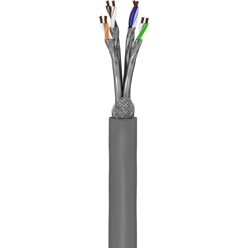 CAT 6A võrgukaabel, S/FTP (PiMF), 50 m, Hall