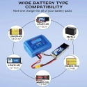 Eurokomp Lādētājs B6AC+ 80W E6360 balansēšanas lādētājs Eurokomp Lādētājs B6AC+ 80W E6360 balansēšanas lādētājs