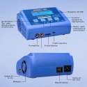 Eurokomp Įkroviklis B6AC+ 80W E6360 balansinis įkroviklis Eurokomp Įkroviklis B6AC+ 80W E6360 balansinis įkroviklis