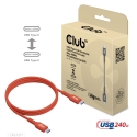 CLUB3D CAC-1511 USB-kaabel USB 2.0 1 m USB C 0,48 Gbit/s 240 W Oranž CLUB3D CAC-1511 USB-kaabel USB 2.0 1 m USB C 0,48 Gbit/s 240 W Oranž