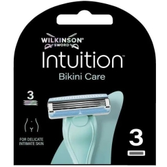 Wilkinson Sword Wilkinson Intuition Bikini Care raseerimishape, 3 teraga, 3 tk.