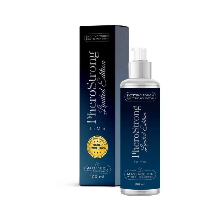 Pherostrong Medicīnisks Eroģisks Masāžas Eļļa Feromoniem Vīriešiem 100ml – 2