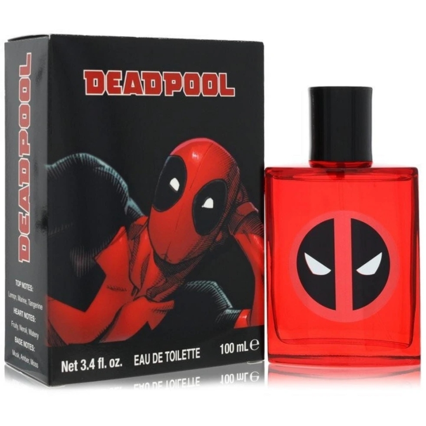 Marvel Deadpool tualetivesi poistele, 100 ml