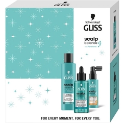 Schwarzkopf Professional Gliss Kur Scalp Balance komplekt – Kingitus