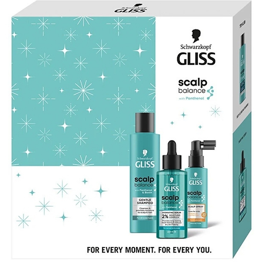 Набор Schwarzkopf Professional Gliss Kur Scalp Balance – Подарочный набор