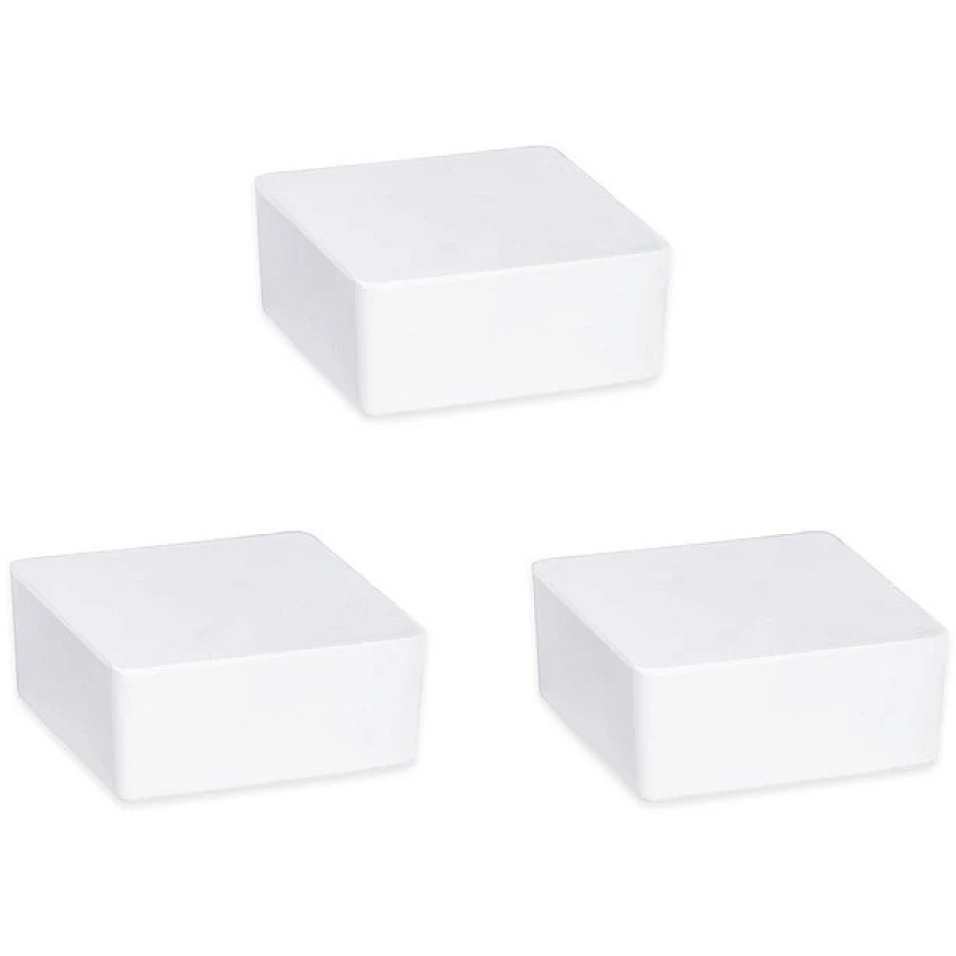 WENKO CUBE Dehumidifier Refills, 3 x 1kg