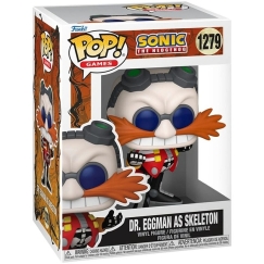 FUNKO POP! Vinyl Figure: Sonic The Hedgehog - Dr. Eggman as Skeleton, ~10.4 cm