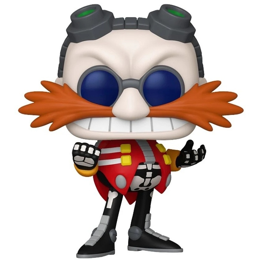 FUNKO POP! Виниловая фигурка: Sonic The Hedgehog - Доктор Эггман в образе скелета, ~10.4 см – 2