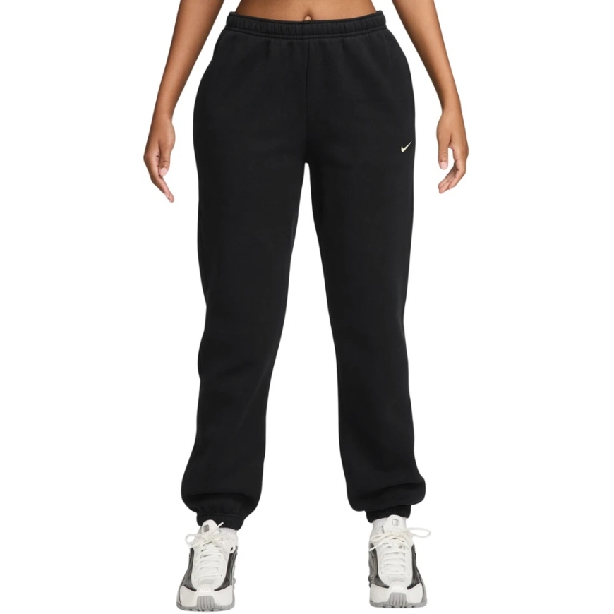 Женские брюки Nike Studio Fleece черные IM8076 001 (L)