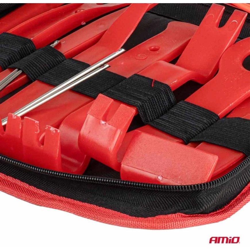 Large set of interior trim and clip removal tools, 40 pcs, AMIO-04747 – 3