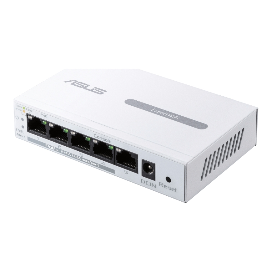 ASUS ExpertWiFi EBP15 Managed Gigabit Ethernet (10/100/1000) Power over Ethernet (PoE) White