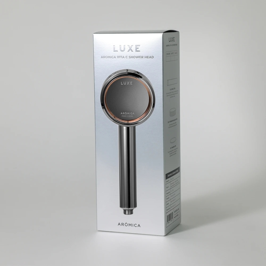 Water Lab Душевая насадка с тремя фильтрами ARO LUXE хромированная 100 мм / Водная лаборатория – 2