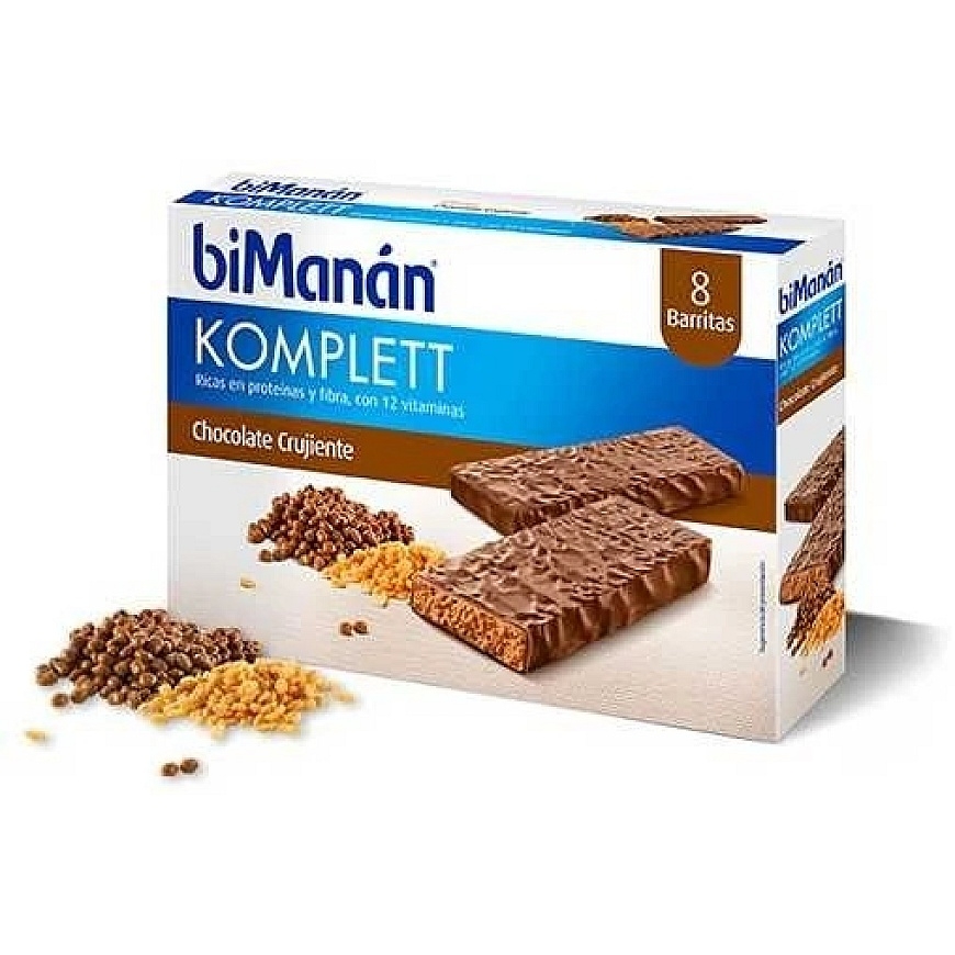 Bimanán Asendavad Šokolaadi Täiskomplekt Bars 8 tk