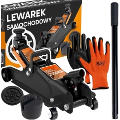 Low Profile Slim Car Jack "Frog", 2500 kg, sturdy, mr179
