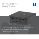CLUB3D CSV-2562 док-станция для ноутбука Проводная Thunderbolt 5 Черный CLUB3D CSV-2562 док-станция для ноутбука Проводная Thunderbolt 5 Черный
