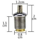 OEM Tērauda Kabeļu Slēdzis Lampām - Melns - Tērauda Kabeļa Kontaktligzda - Bumbu Slēdzis OEM Tērauda Kabeļu Slēdzis Lampām - Melns - Tērauda Kabeļa Kontaktligzda - Bumbu Slēdzis