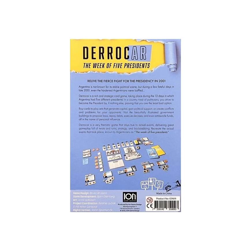 Ion Game Design DerrocAr: Viie presidenti nädal – 4