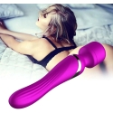 BoT B Series Stimulator - Silicone Double Massager, Purple Color