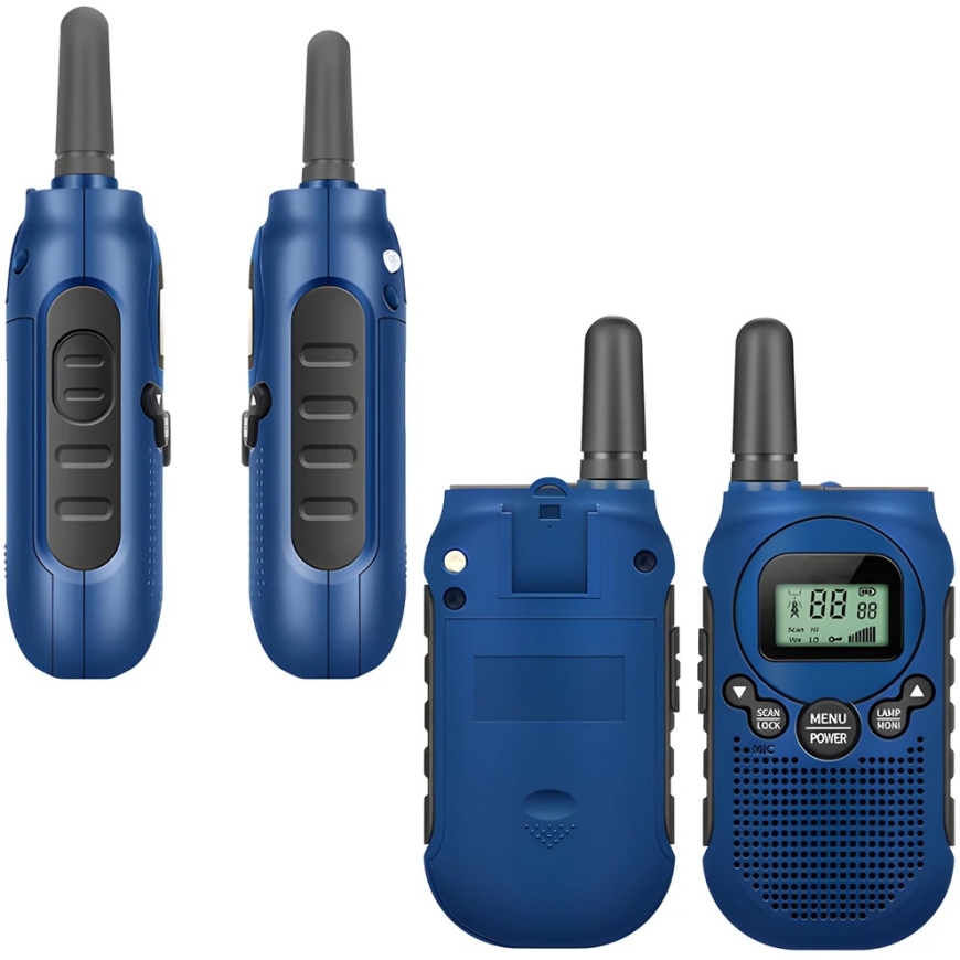 Walkie Talkie 2x „Baofeng“ raadio pika vahemaa PMR „Vox“ taskulamp - dr291 – 4
