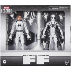 Hasbro Marvel Legends Series Fantastinen Nelikko Mister Fantastic & Spiderman -setti 2 figuuria 15 cm