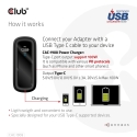 CLUB3D Travel Charger 100 Watt GAN technology, USB-IF TID certified, Single port USB Type-C, Power D CLUB3D Travel Charger 100 Watt GAN technology, USB-IF TID certified, Single port USB Type-C, Power D