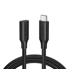 Ugreen 10387 USB kabelis USB 3.2 Gen 2 (3.1 Gen 2) 1 m USB C Melns