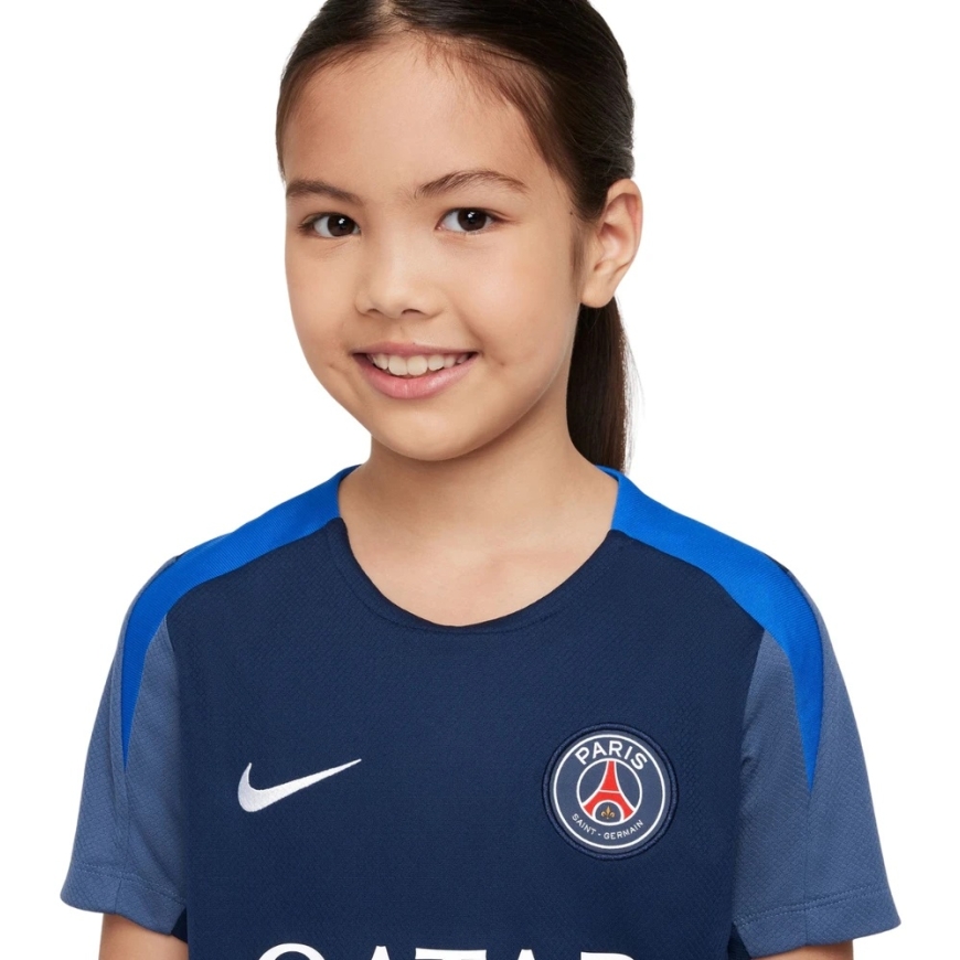 Футболка Nike Paris Saint Germain Strike для детей темно-синяя HJ7836 411 (XS) – 3