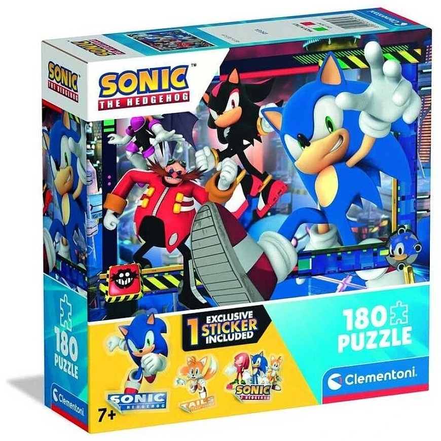 Clementoni Dėlionė 180 vnt. - Sonic