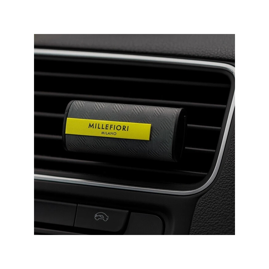 Millefiori Auto smarža Tekstils Ziedu Tabakas Podiņa - pelēks – 2