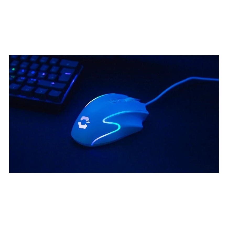 Speedlink DECUS NX RGB spēļu pele, balta – 4