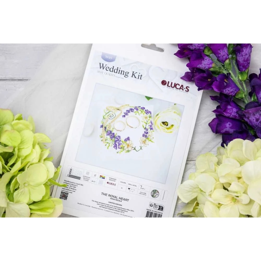 luca S Wedding Set "Royal Heart" 11x11 cm SW05 – 2