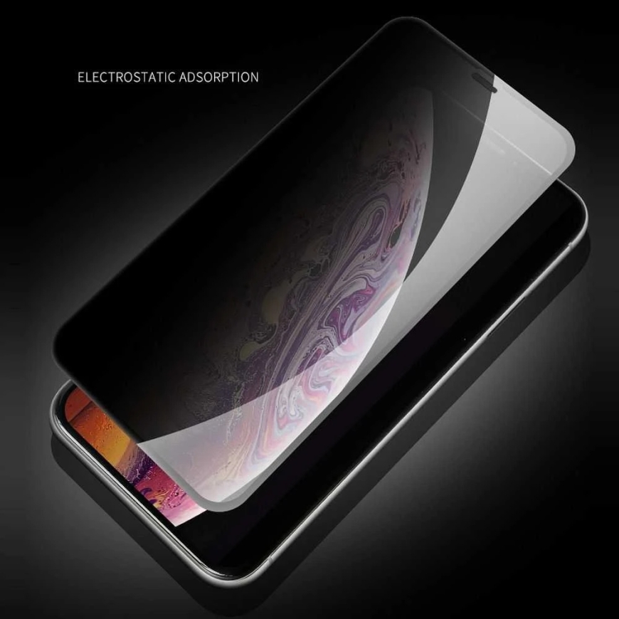 Pārklāts stikls Samsung S26 X-One Full Cover Extra Strong Privacy (pilna līme) (darbojošs lasītājs) melns – 3