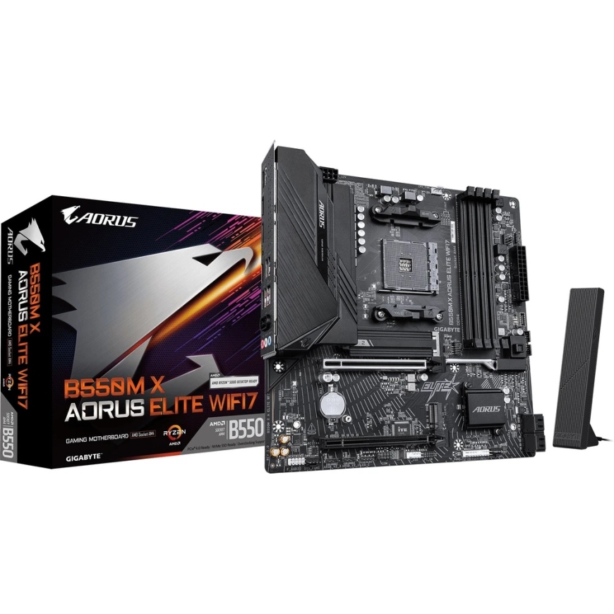 Gigabyte B550M X AORUS ELITE WIFI7 Black – 2
