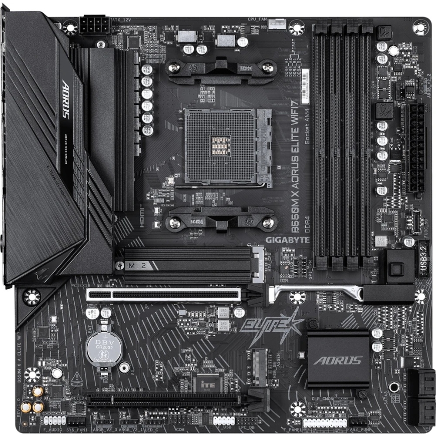 Gigabyte B550M X AORUS ELITE WIFI7 Black – 5